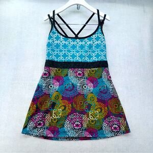 Women’s Soybu Workout Tank with Shelf Bra Yoga Strappy Soft Size Medium